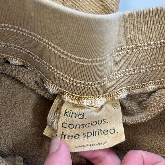 Unsubscribed Brown Sweatpants Size Small - Picture 2 of 11